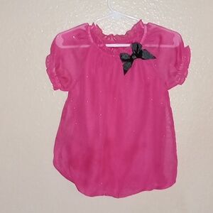 Kidgets pink glitter balloon dress
